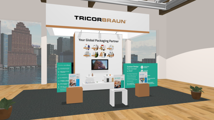 Undisputed Leader of "Cross-Market All-Purpose" Packaging, invites you to take a tour of their 3D Expo Booth